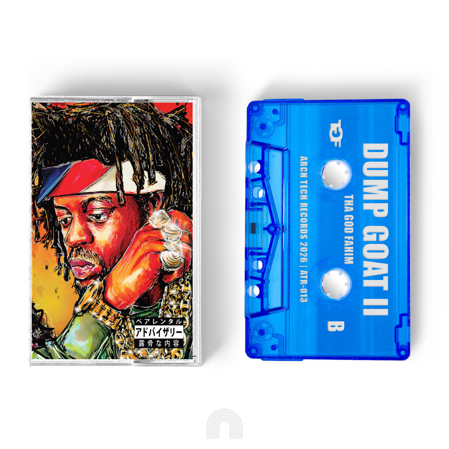Tha God Fahim - Dump Goat 2 (BLUE Cassette w/ OBI Strip)