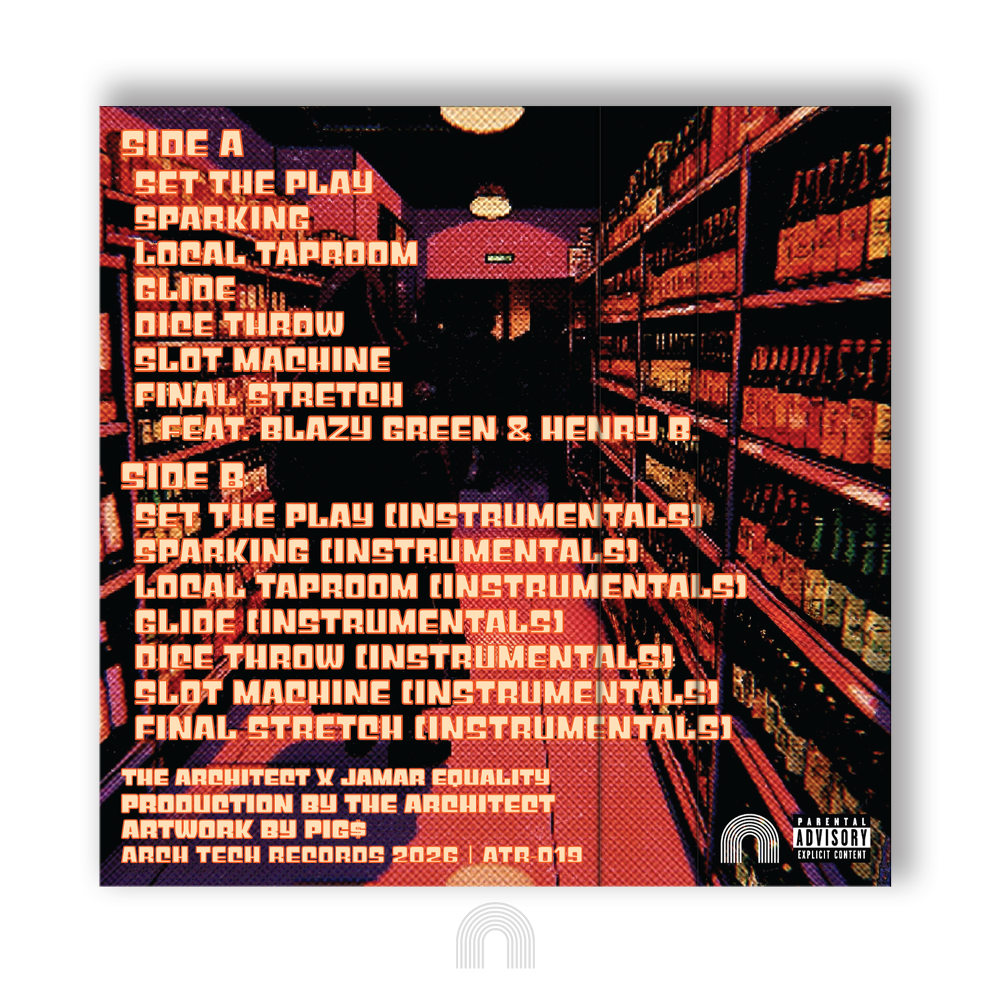Jamar Equality & The Architect - Next In Line (Cassette w/ OBI Strip)
