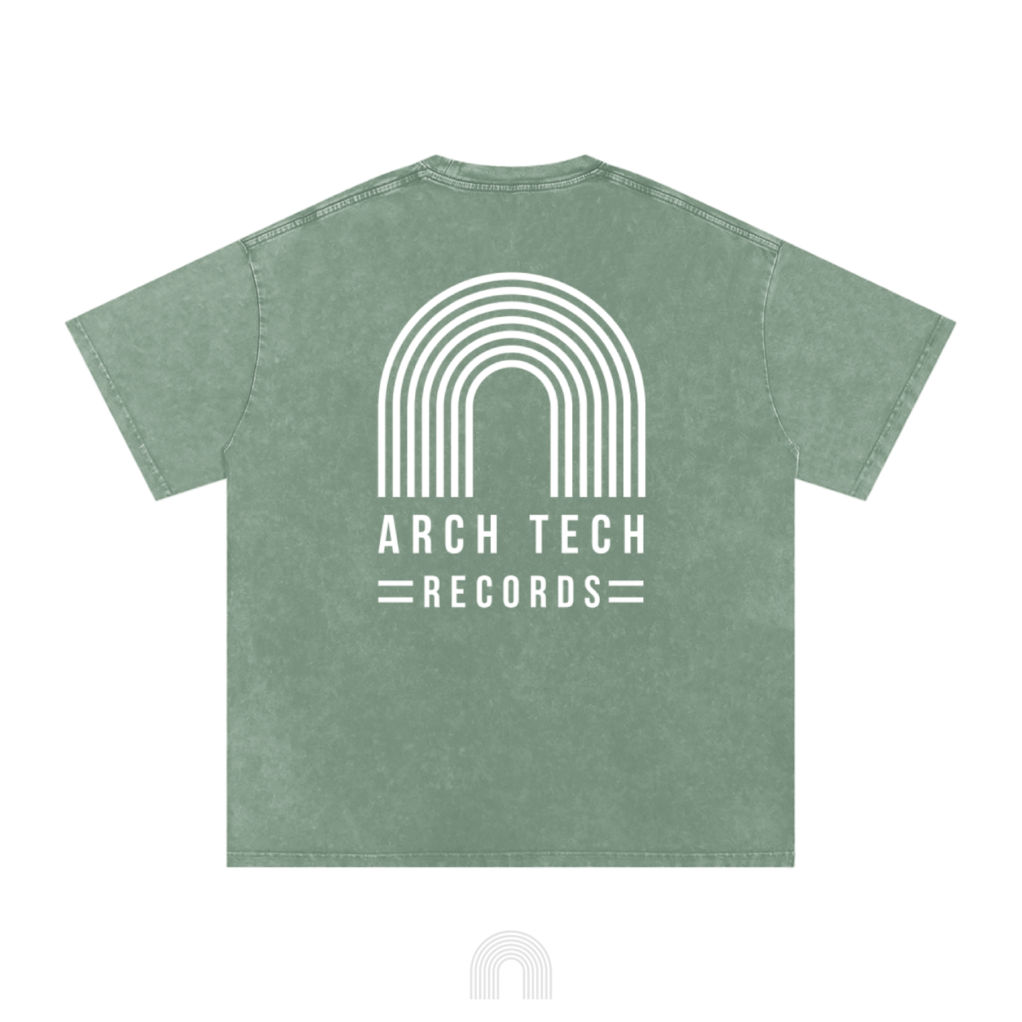 Arch Tech Records - Shirt 2 (Bean Green)