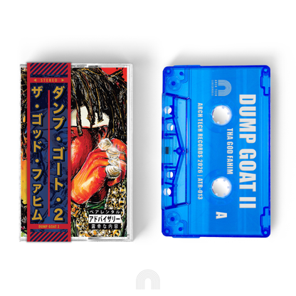 Tha God Fahim - Dump Goat 2 (BLUE Cassette w/ OBI Strip)