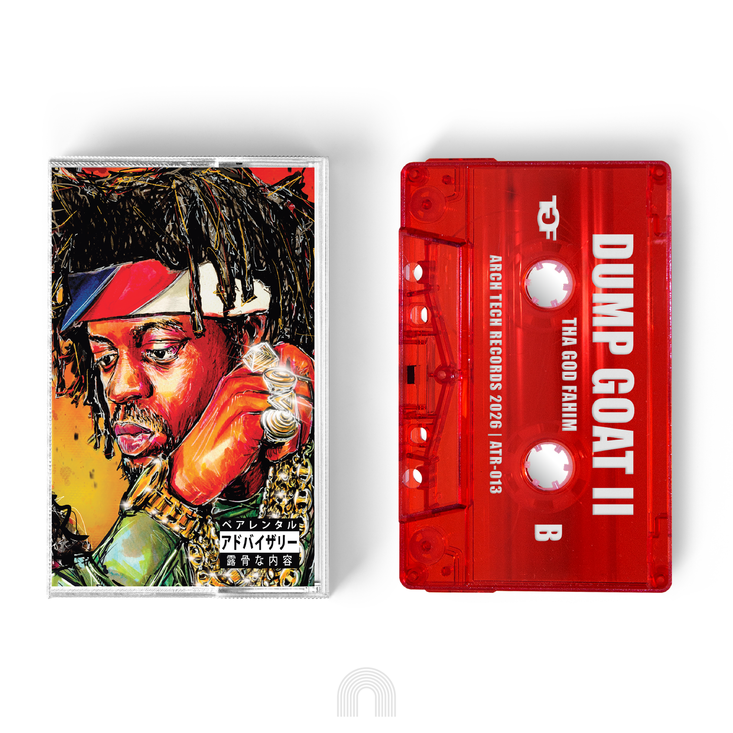 Tha God Fahim - Dump Goat 2 (RED Cassette w/ OBI Strip)