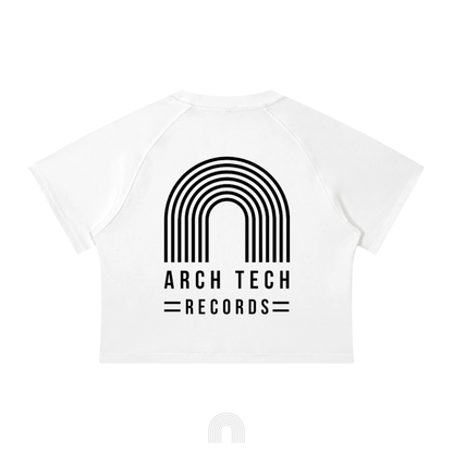 Women's Classic Crop Top (White)