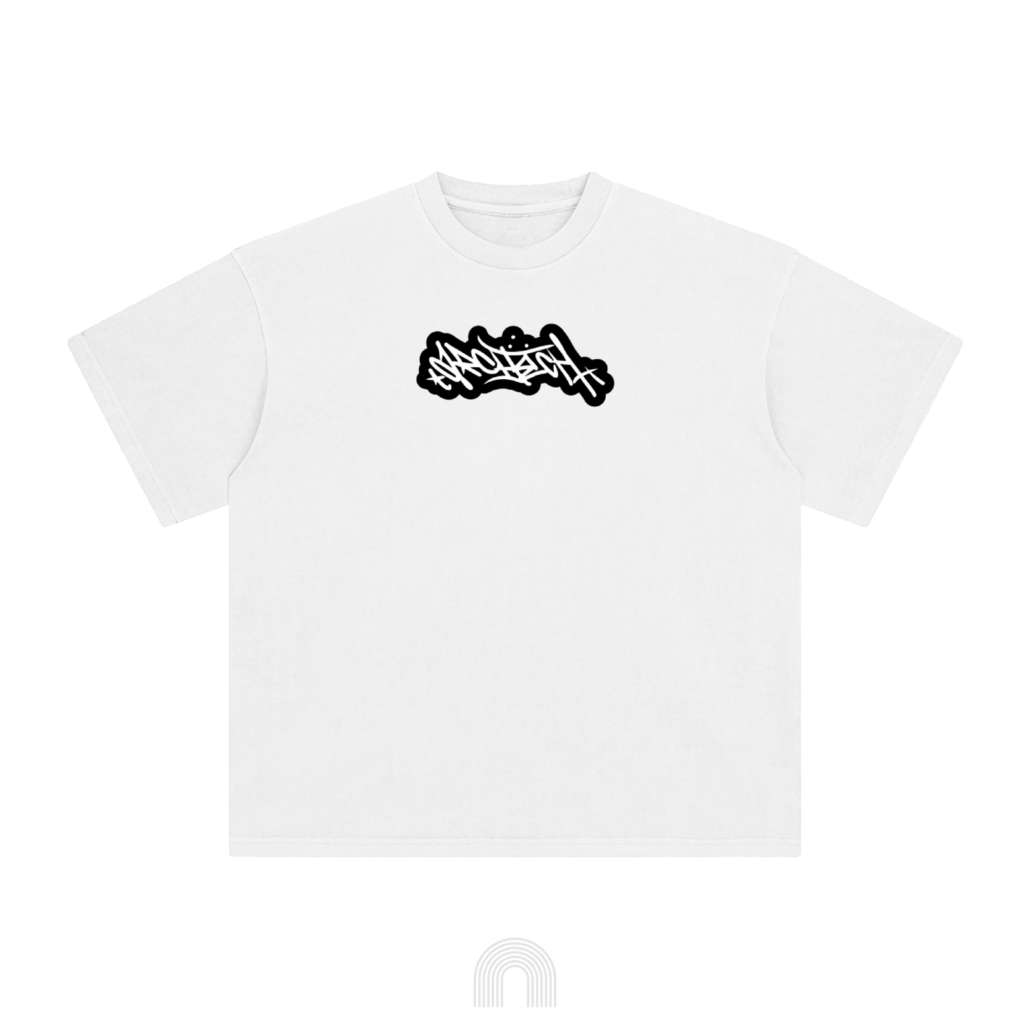 Arch Tech Records - Graffiti Tee (White)