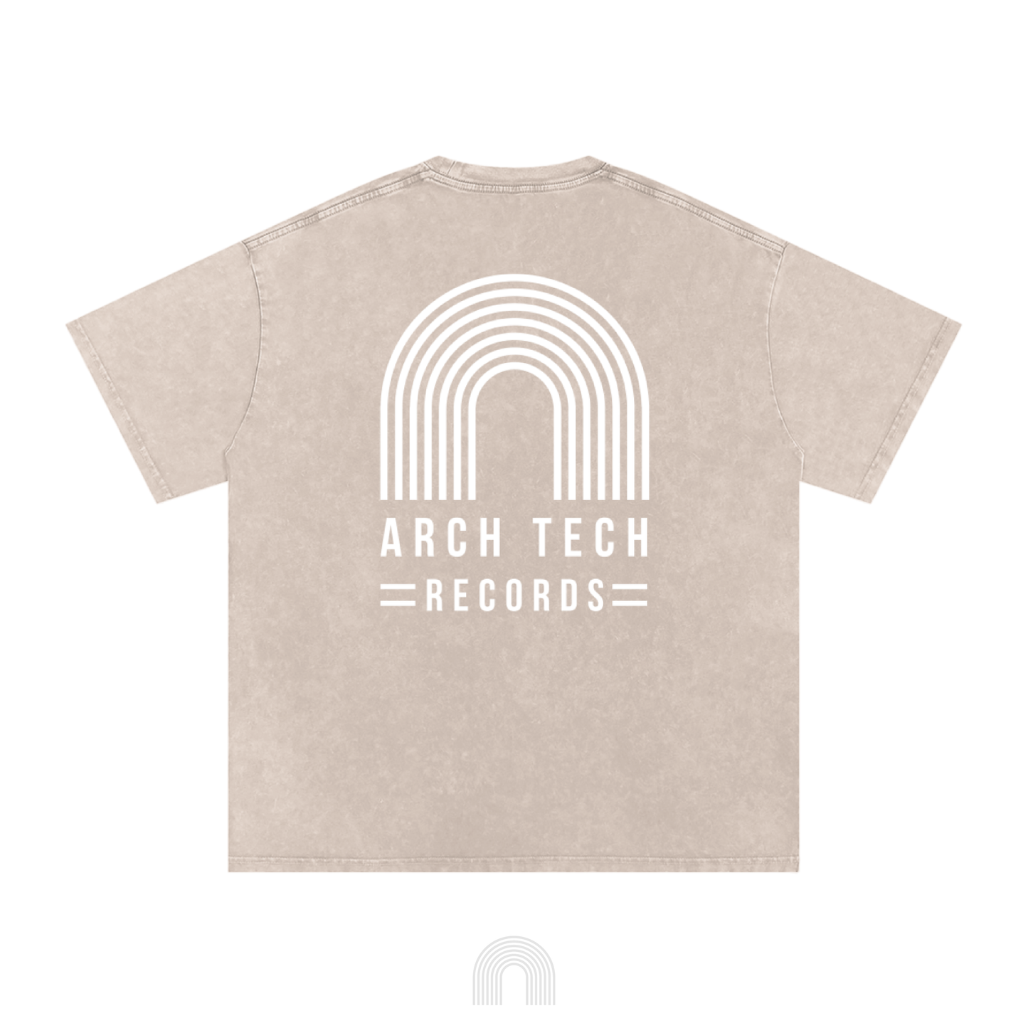 Arch Tech Records - Shirt 2 (Apricot)