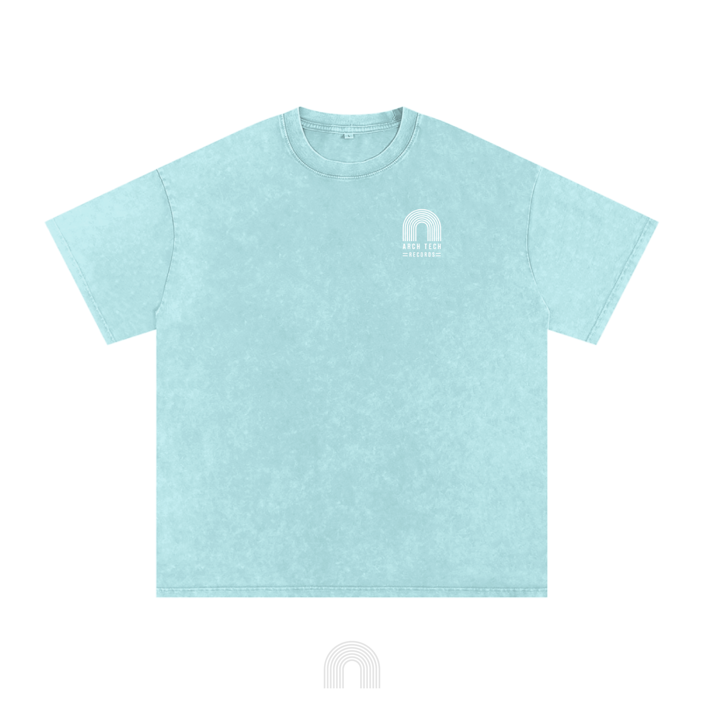 Arch Tech Records - Shirt 2 (Water Blue)