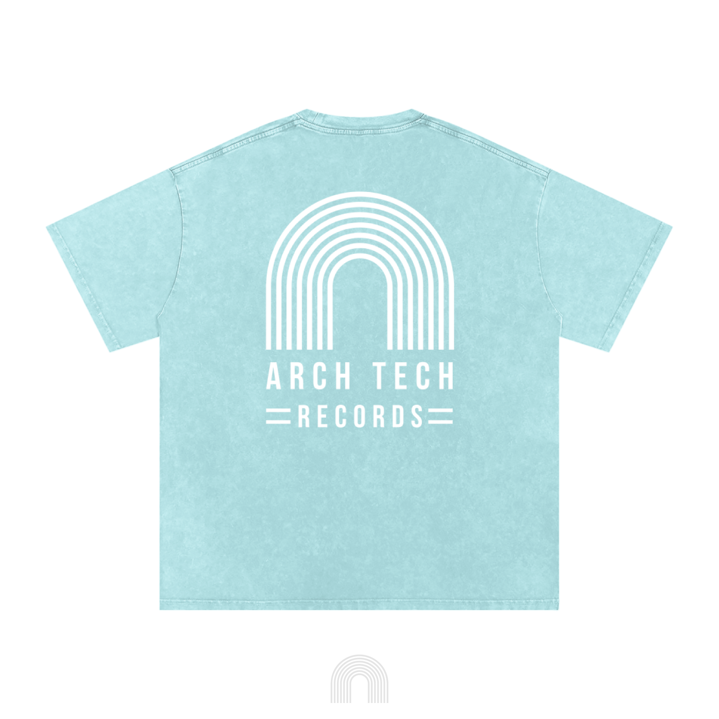 Arch Tech Records - Shirt 2 (Water Blue)